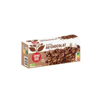 Biscuiti cu cacao si ciocolata, 160g, Cereal Bio