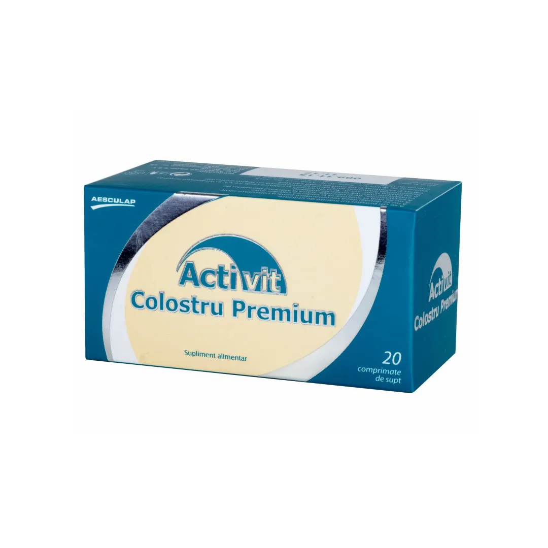Activit Colostru Premium 20 comprimate, Aesculap