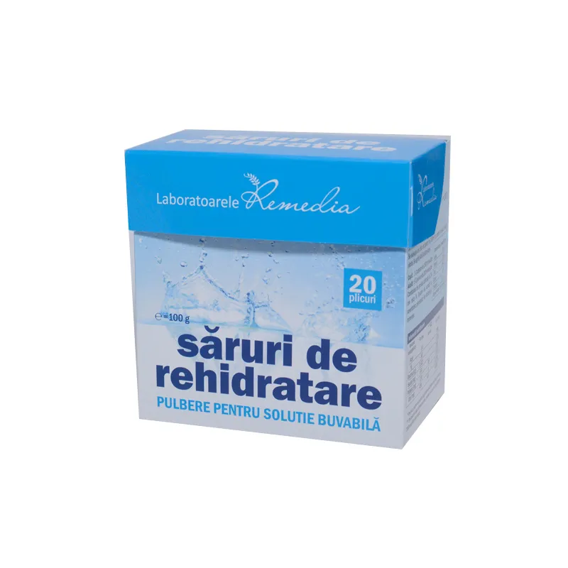 Saruri de rehidratare x 20 plicuri (Remedia)