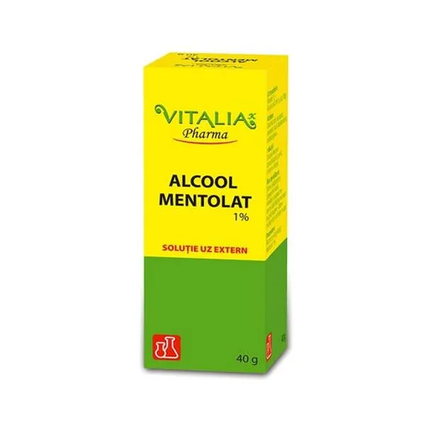 Alcool mentolat 1% x 40g (Vitalia)