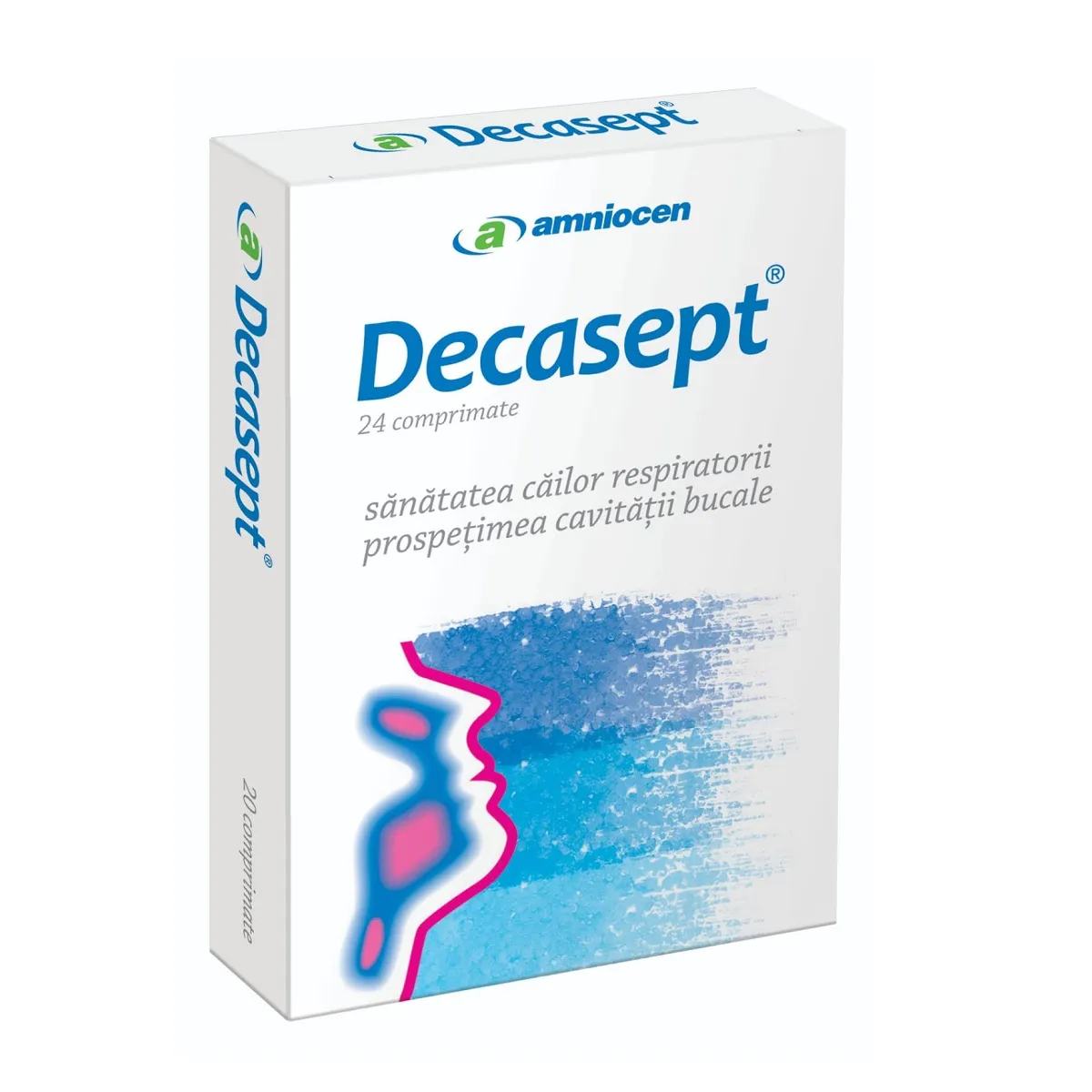 Decasept , 24 comprimate, Amniocen